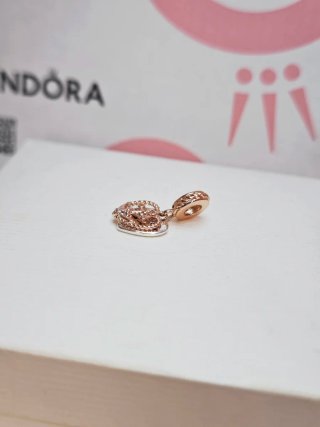 Pandora Charm Corazón Rose Gold Love
