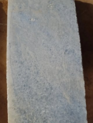 2 retales de ónix veteado y azul imperial