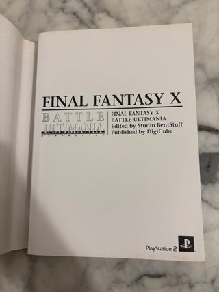 Guide Final Fantasy X PS2 Ultimania JP