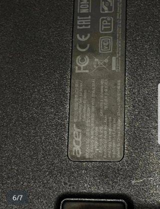 Acer Ordenador Portátil Negro/Gris