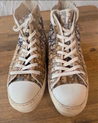 Zapatillas Dior Transparentes