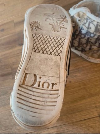 Zapatillas Dior Transparentes