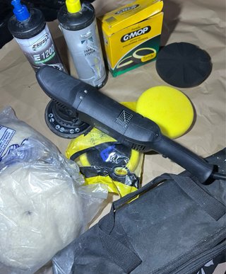 Kit Pulidora Roto-orbital + Accesorios