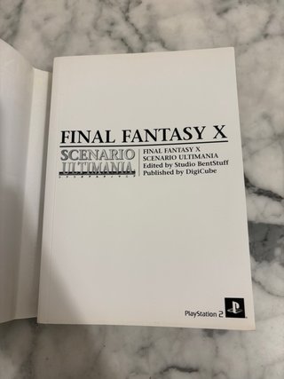 Guide Final Fantasy X PS2 Ultimania JP