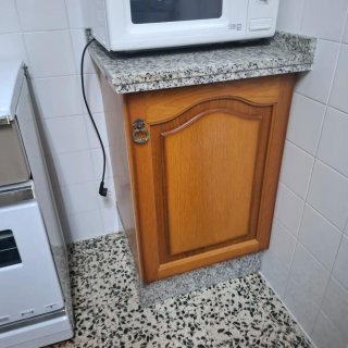 Muebles de cocina con encimera de granito