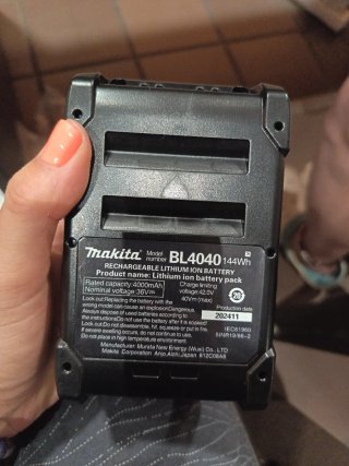 Batería Makita XGT 40V Max 4.0Ah Li-ion