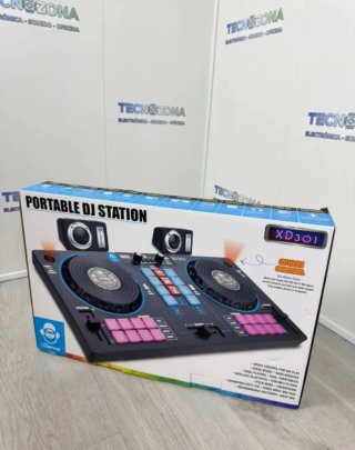 Mesa de mezclas DJ portátil