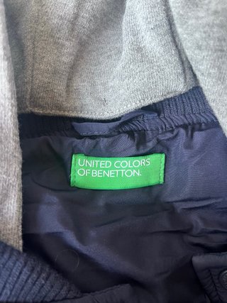 Chaleco Benetton Niño Azul Marino Talla 3XL 13-14