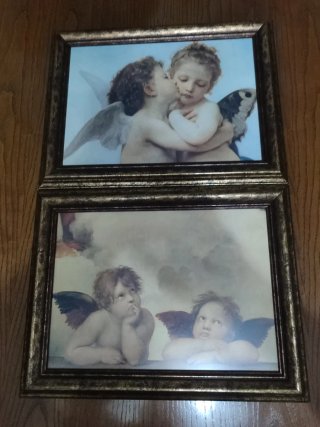 2 Cuadros de Ángeles PRECIOSOS