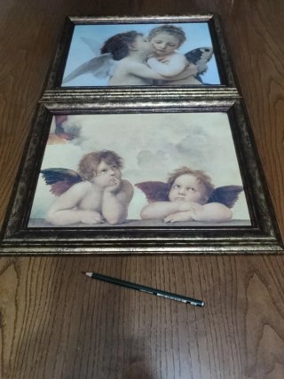 2 Cuadros de Ángeles PRECIOSOS