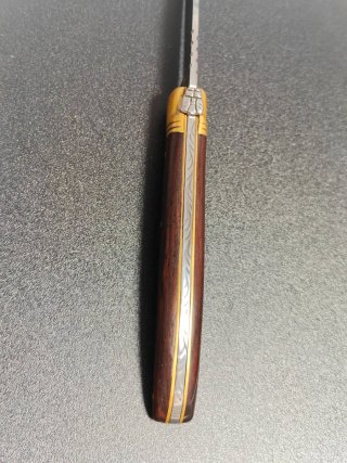 Navaja Laguiole Madera y Latón