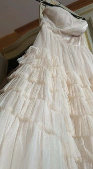Abito da cerimonia beige