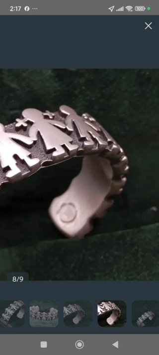 Pulsera Tous Plata 925 Rígida (Niños del mundo )