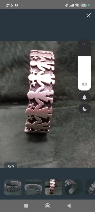 Pulsera Tous Plata 925 Rígida (Niños del mundo )
