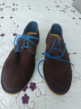 Zapatos El Ganso Marrones Hombre