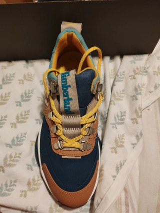 Botas Timberland Mujer Azul y Marrón