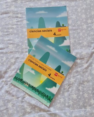 Libros algunos en gallego , español y inglés.
