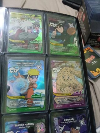 Lote 9 Carte Collezionabili Naruto Mythos 1 edizione