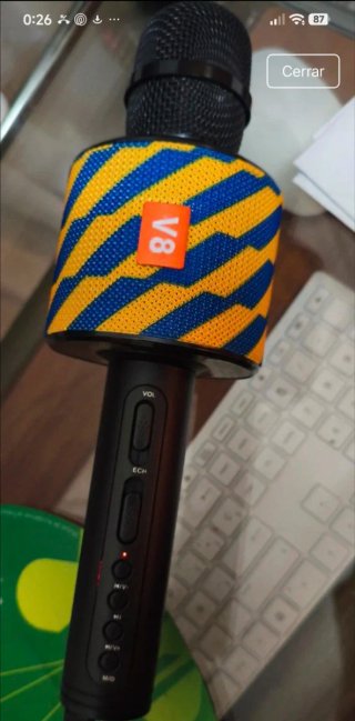 Micrófono V8 Carga Portátil KTV