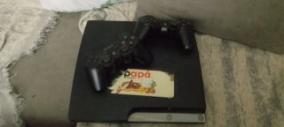 Consola PS3 Slim Negra + 2 Mandos