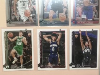Lote rookies + cartas Lebron