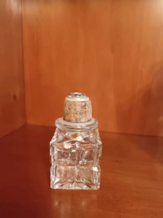 Botella de vidrio Hiram Walker