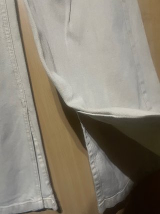 Pantalones Bershka Wide Leg Beige