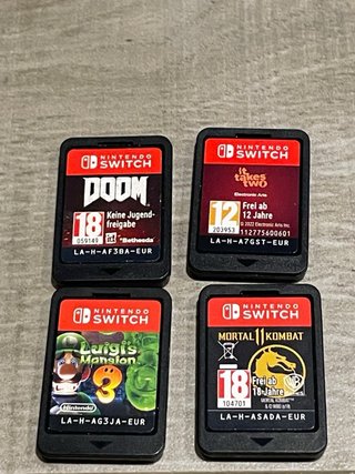 Pack 4 Juegos Nintendo Switch