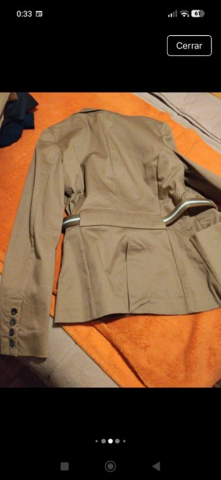 Traje Mango Beige