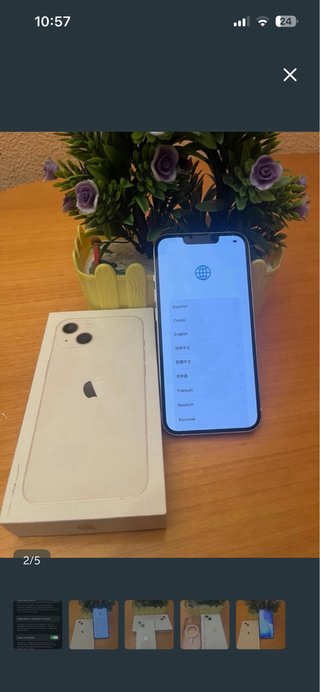iPhone 13 128GB Plata
