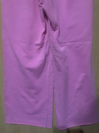 Pantalón chándal rosa con cordón