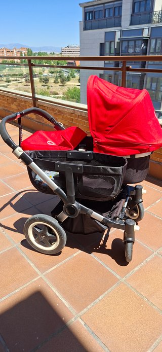 Carrito Gemelar Bugaboo Donkey 3 Completo