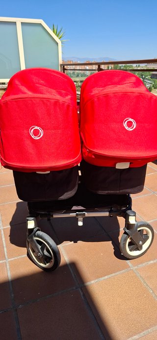 Carrito Gemelar Bugaboo Donkey 3 Completo