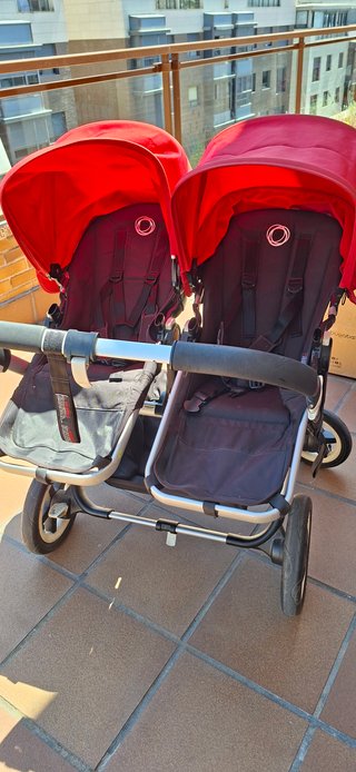 Carrito Gemelar Bugaboo Donkey 3 Completo