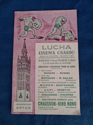 Programas Lucha Libre 1955
