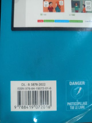 Libro de Ejercicios Francés, ISBN 9788419072016