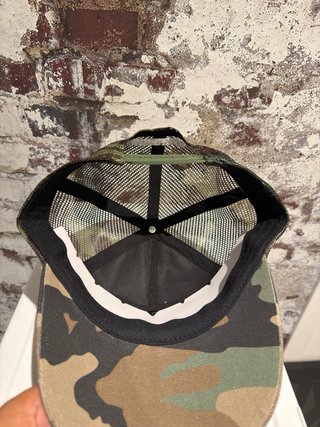 Gorra Supreme Camo Trucker Original Bordada Mesh