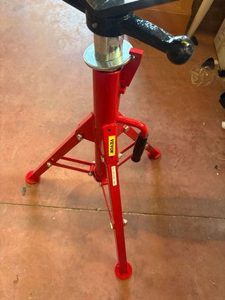 Soporte Tubería VEVOR 400kg Rojo