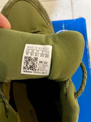 Zapatillas Adidas Talla US 11 Verde Militar