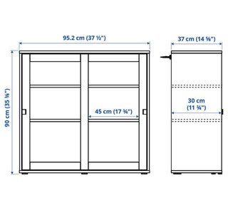Armario Vihals Ikea Blanco