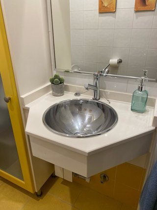 Armario baño y lavabo con encimera
