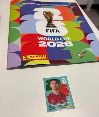 Cromo Cristiano Ronaldo Mundial 2026