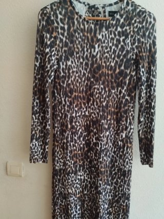Vestido largo animal print. És salvaje literal