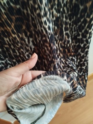 Vestido largo animal print. És salvaje literal