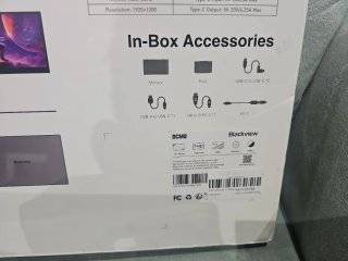 Pantalla portátil Blackview DCM8 Triple Screen