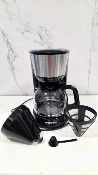 Cafetera Aigostar Goteo Negra