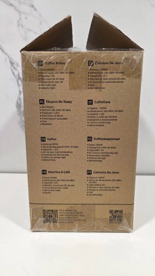 Cafetera Aigostar Goteo Negra
