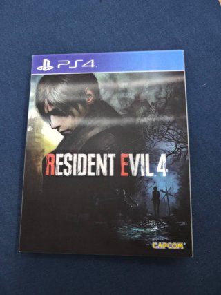 Carátula Lenticular Resident Evil 4 PS4
