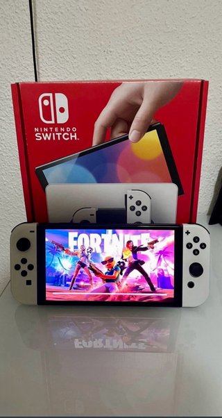 Nintendo Switch OLED Blanca