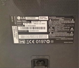 Televisor Smart TV LG 43 Negro
